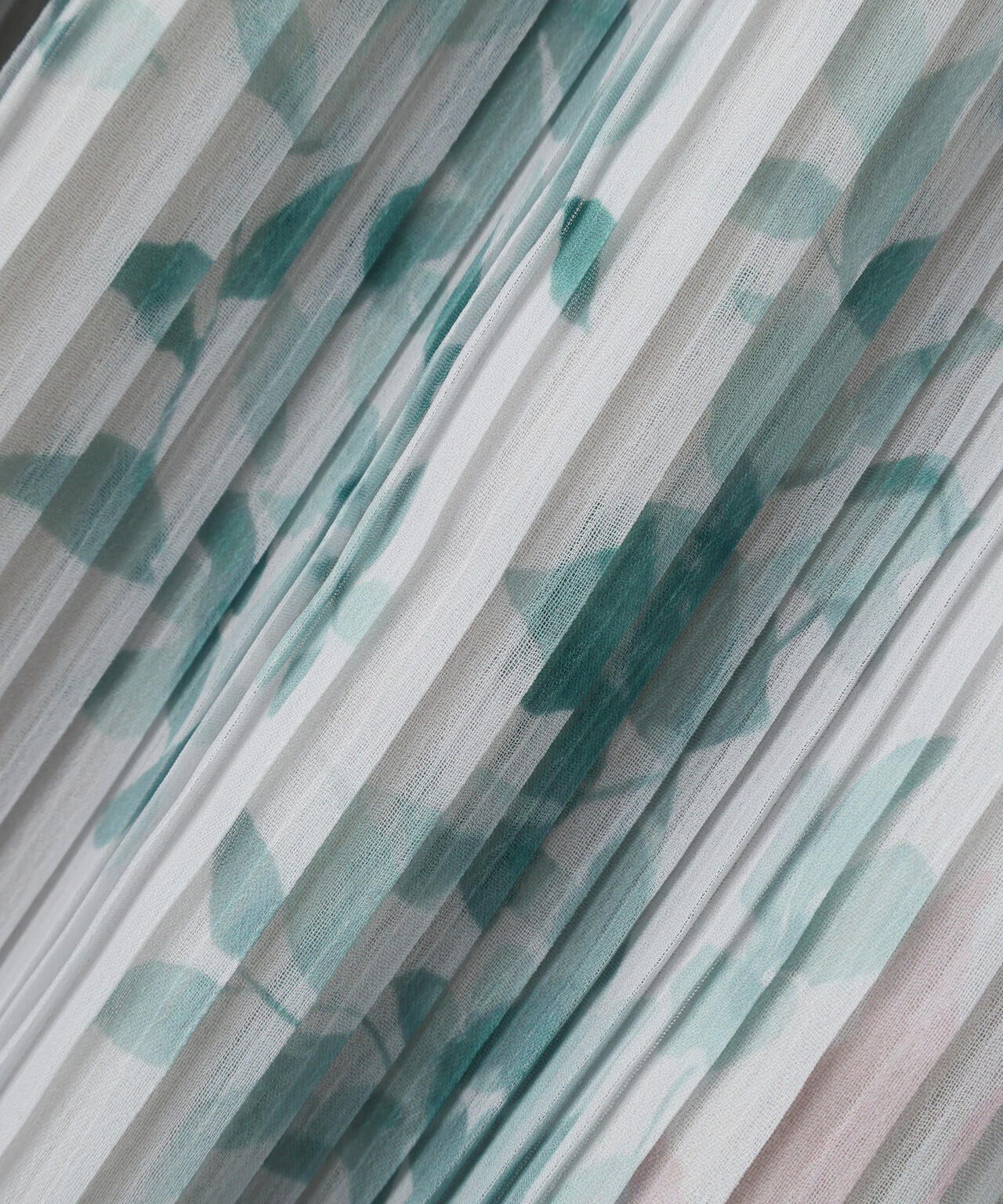 ぼかしフラワープリントワンピース