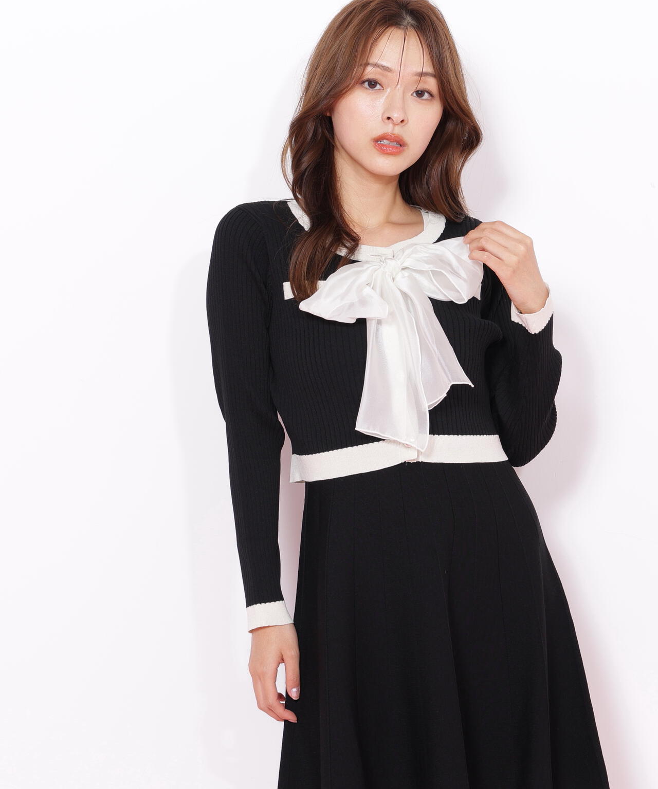 ビッグリボンニットアップ