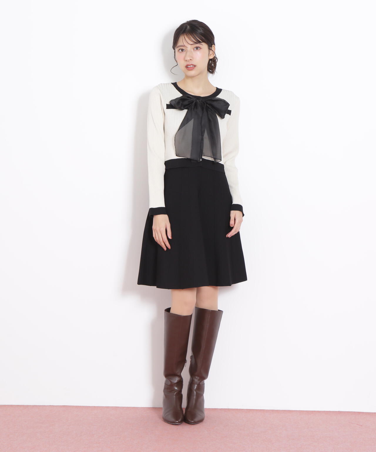 ビッグリボンニットアップ