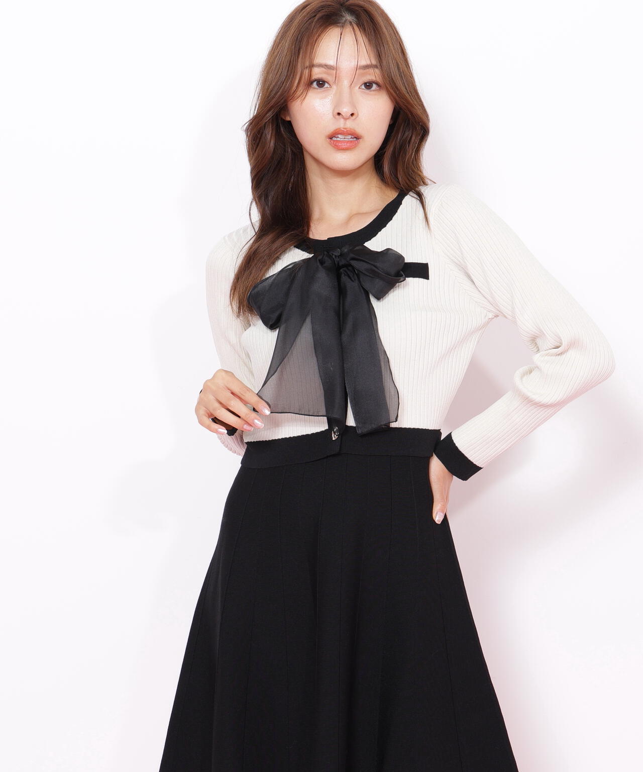 ビッグリボンニットアップ