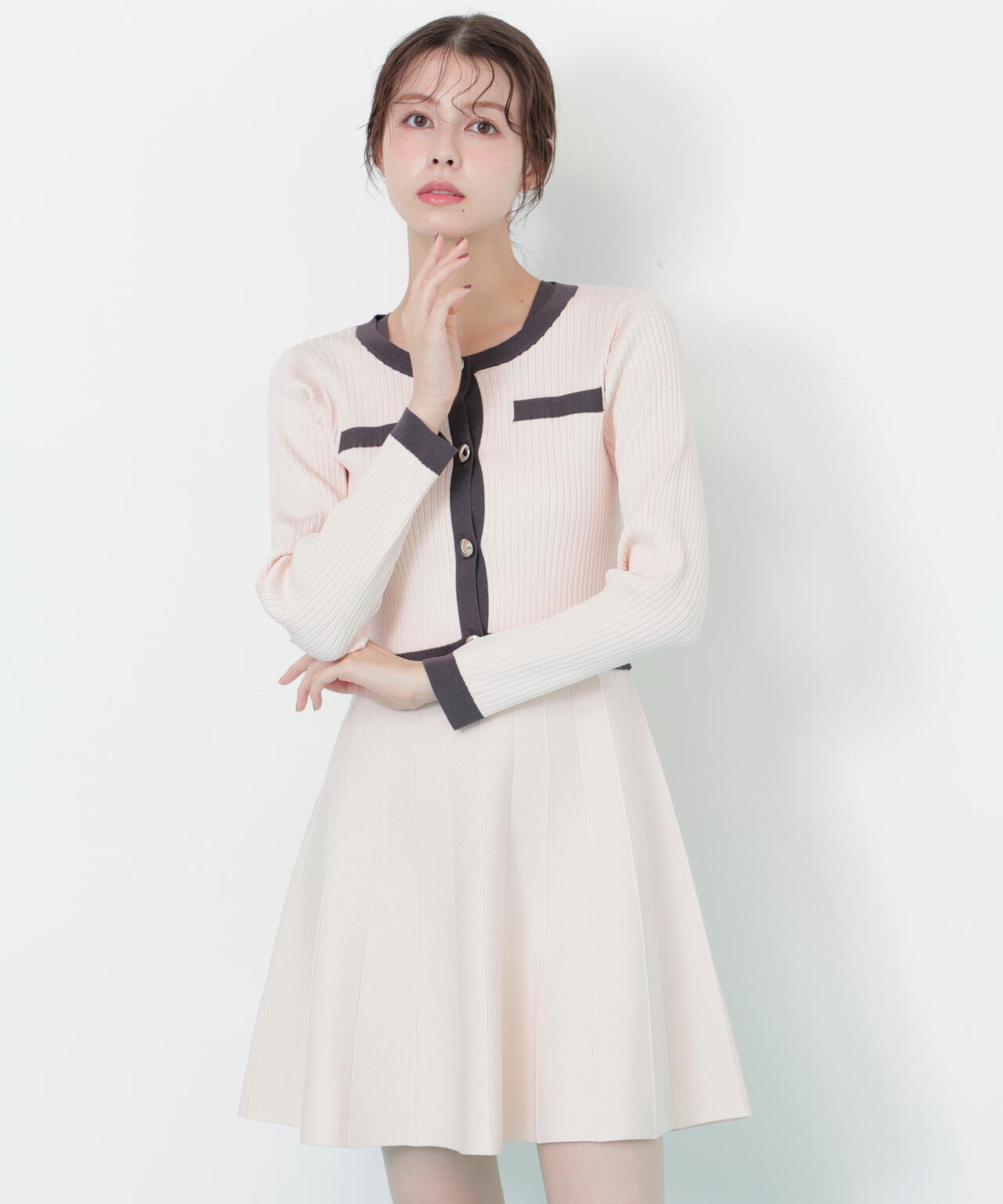 ビッグリボンニットアップ