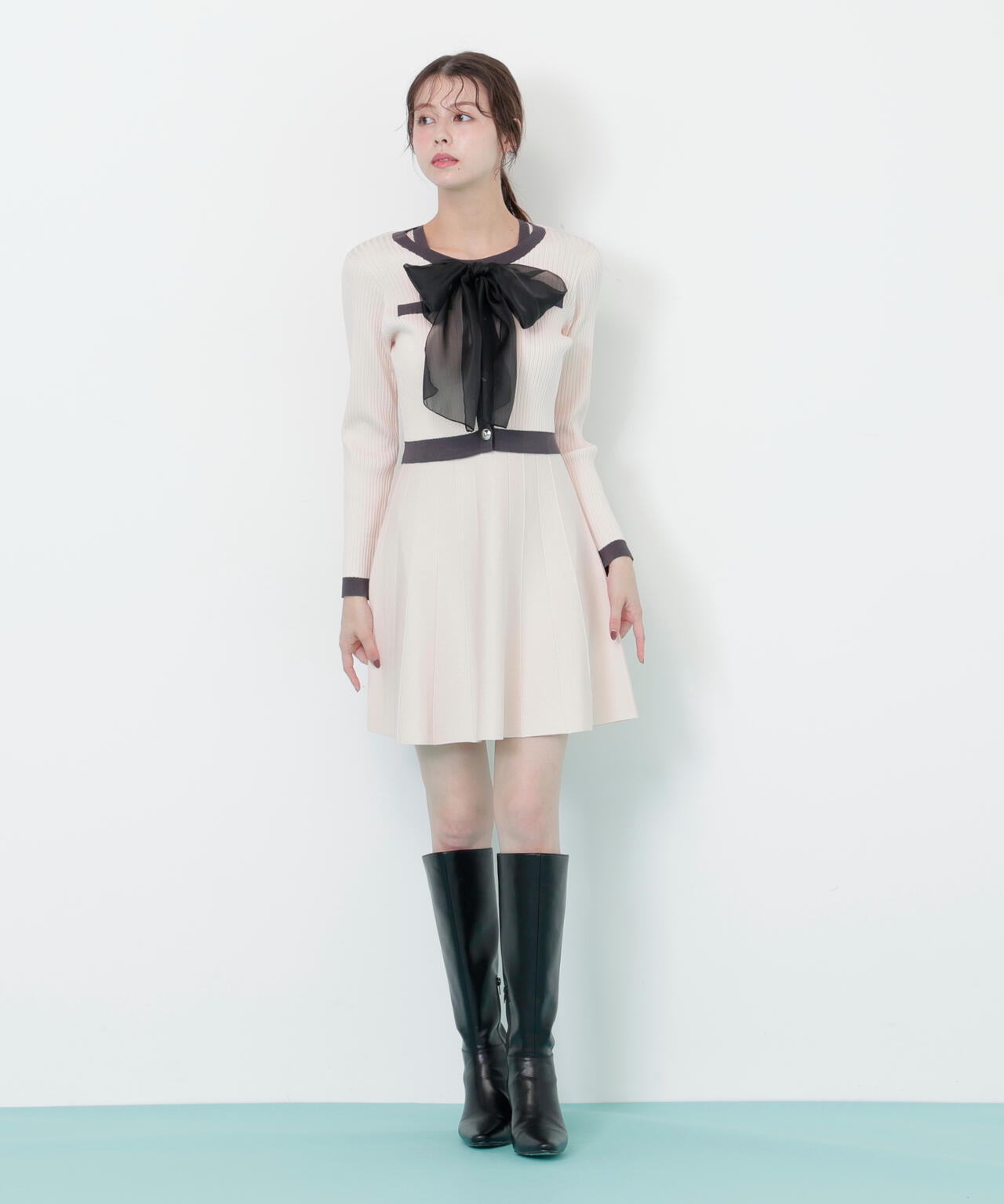 ビッグリボンニットアップ