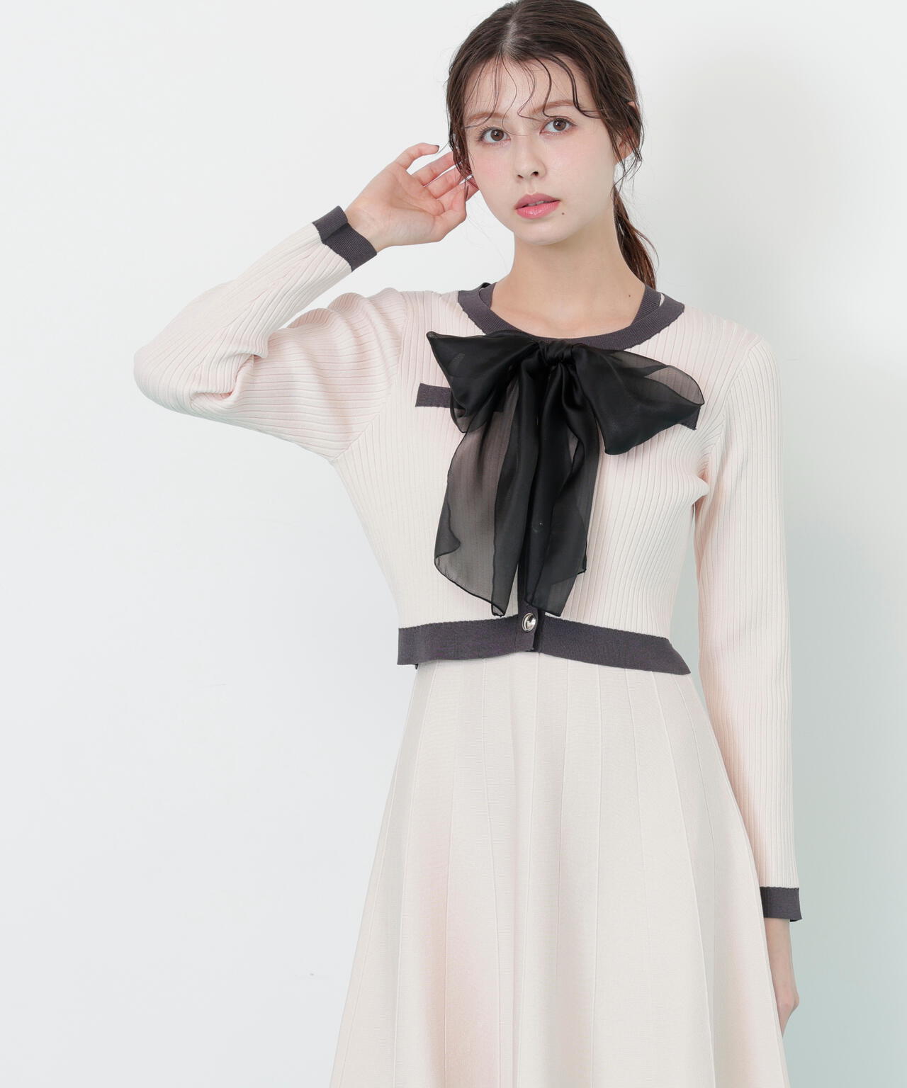 ビッグリボンニットアップ