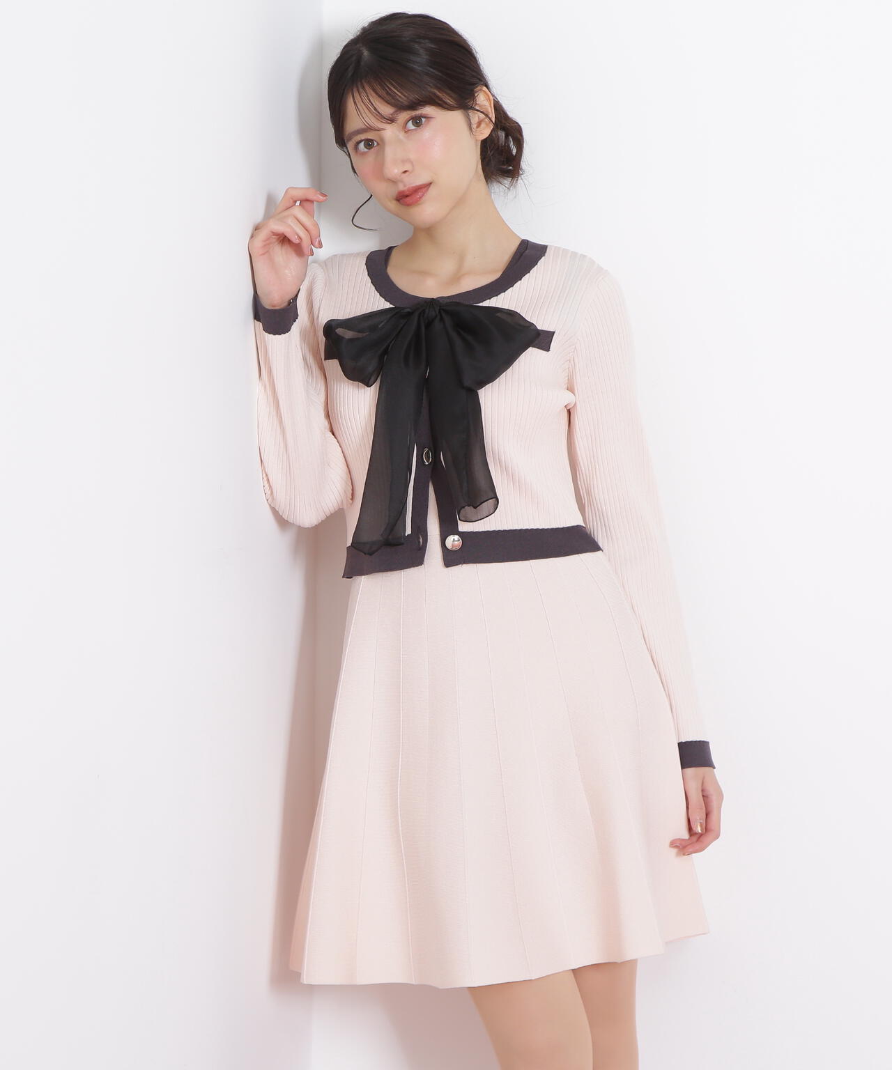 ビッグリボンニットアップ