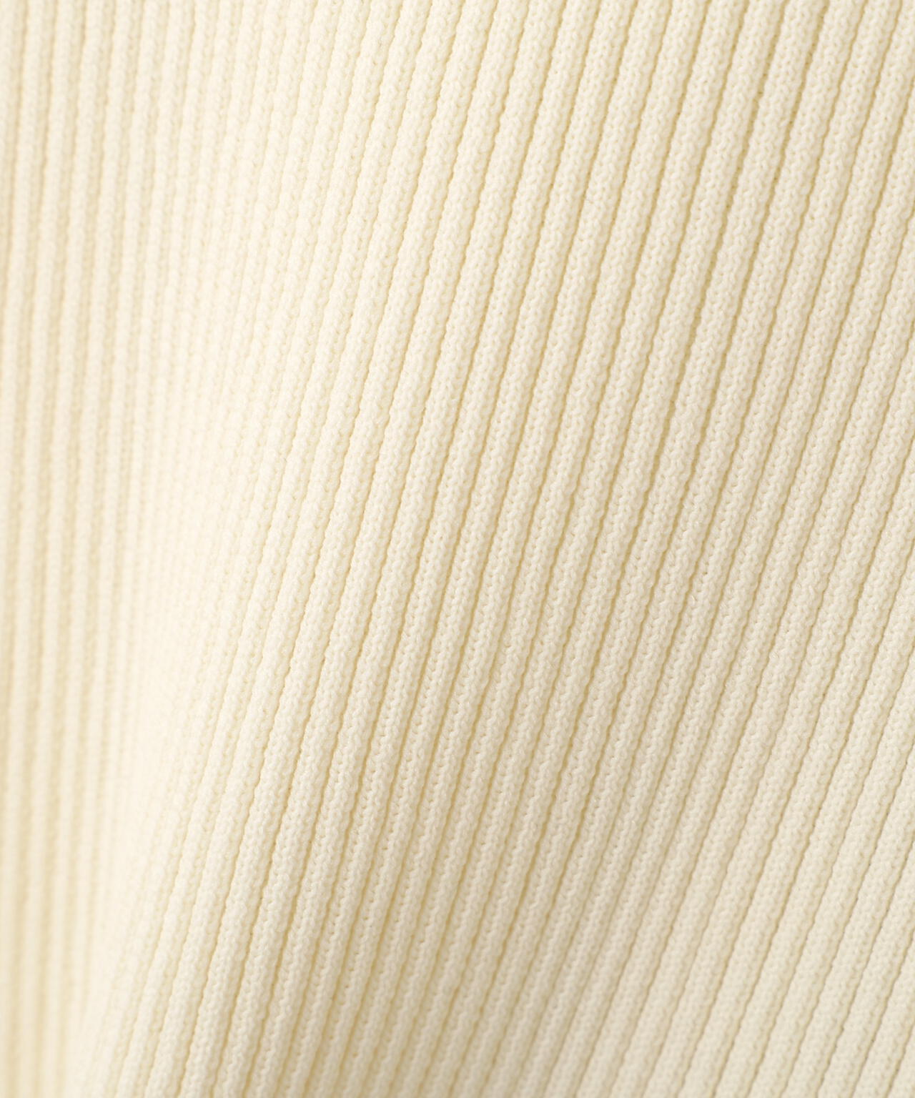 モールヤーントリミングニットワンピース