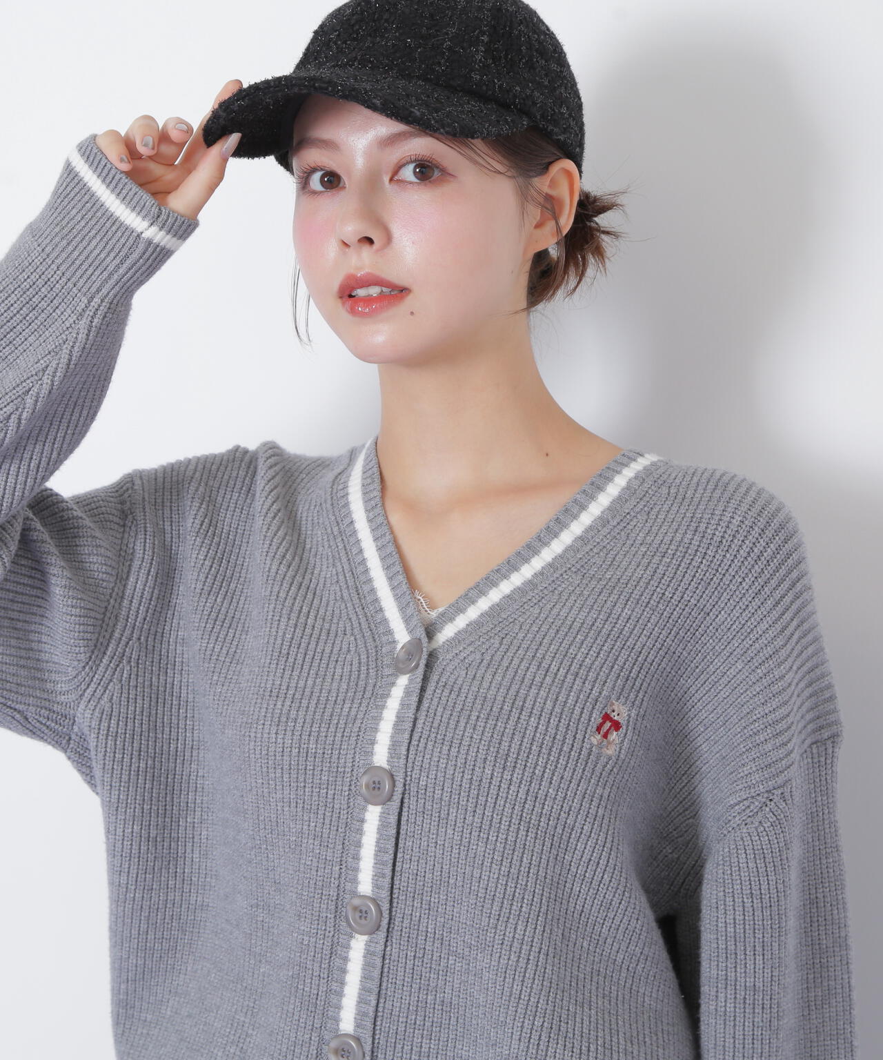 <BEARシリーズ>カーディガンセットアップ