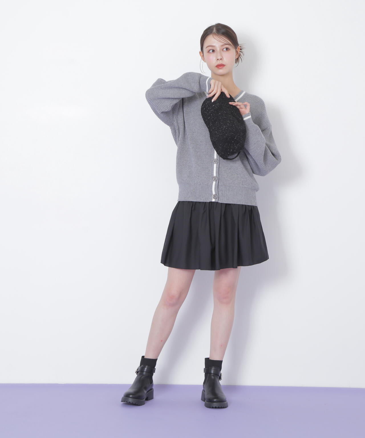 <BEARシリーズ>カーディガンセットアップ