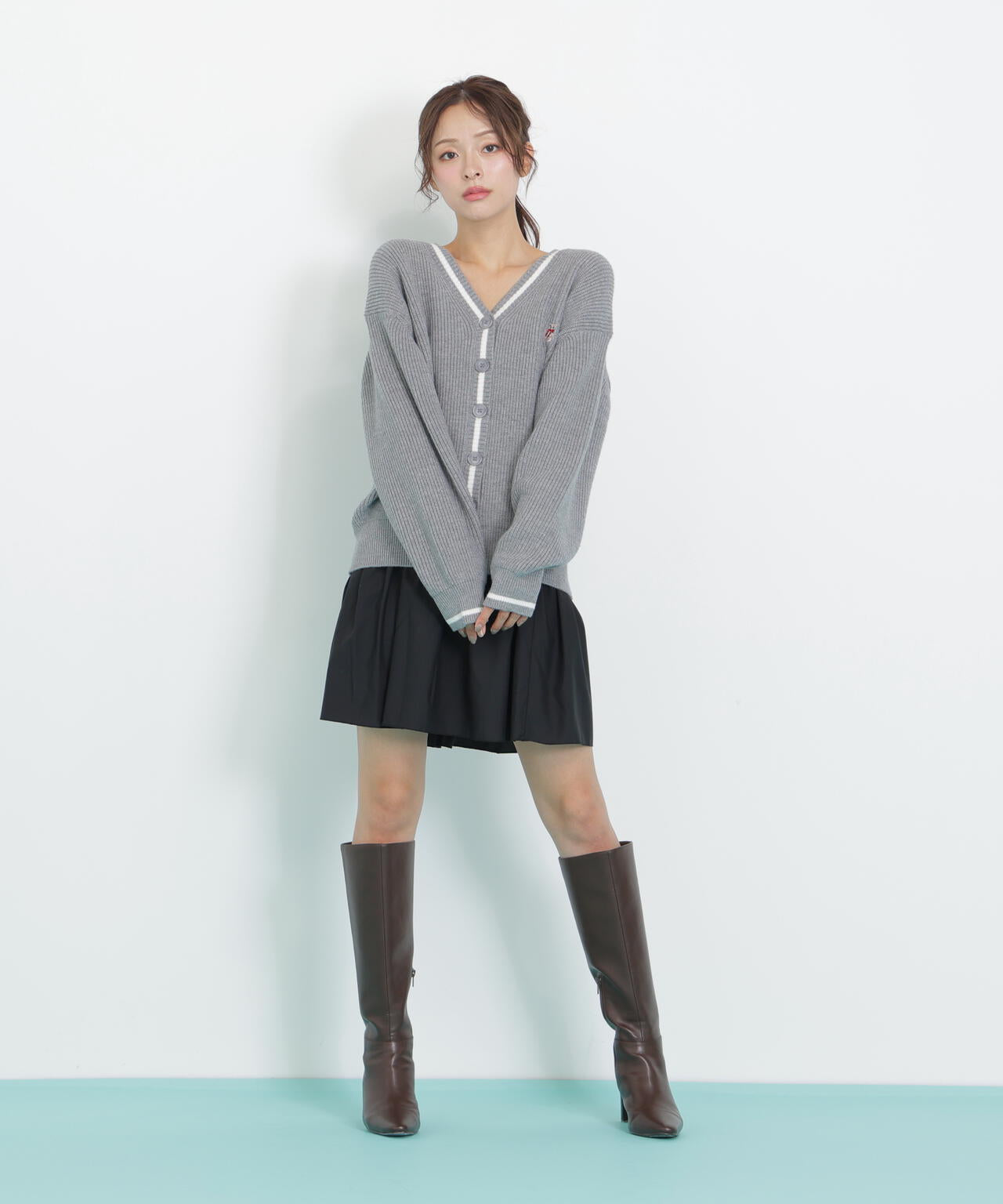 <BEARシリーズ>カーディガンセットアップ