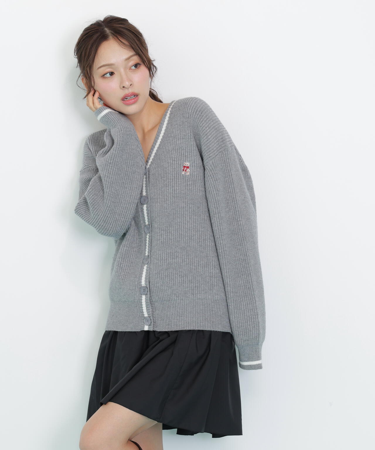 <BEARシリーズ>カーディガンセットアップ