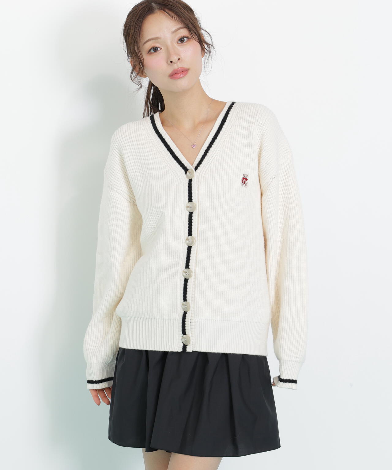<BEARシリーズ>カーディガンセットアップ