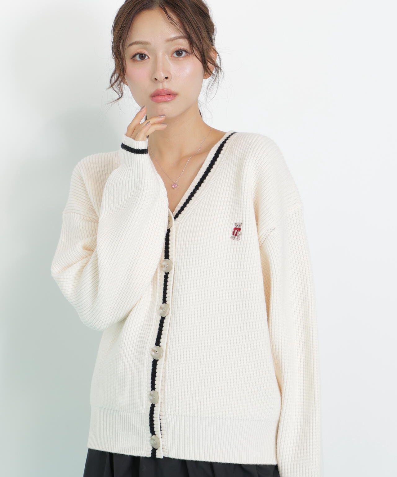 <BEARシリーズ>カーディガンセットアップ