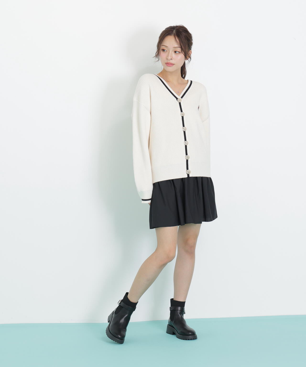 <BEARシリーズ>カーディガンセットアップ