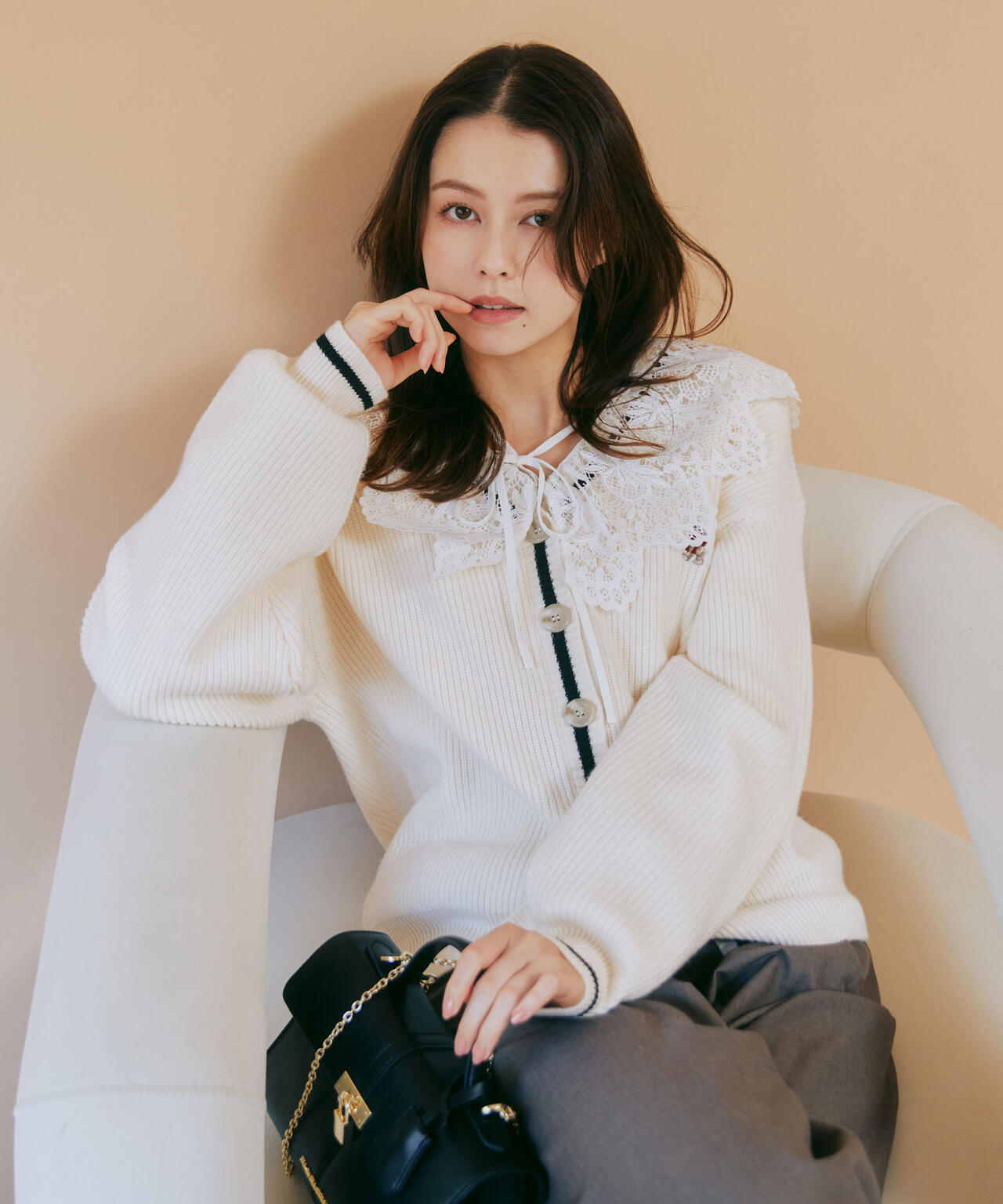 <BEARシリーズ>カーディガンセットアップ