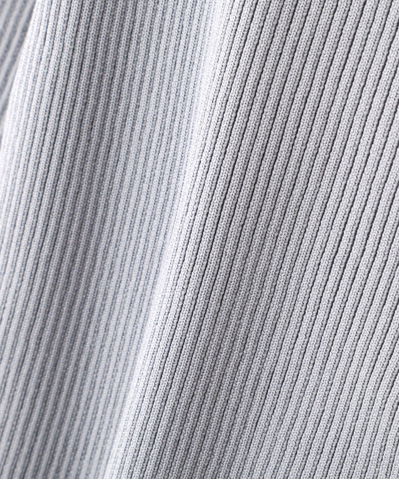 モール刺繍ドッキングニットワンピース