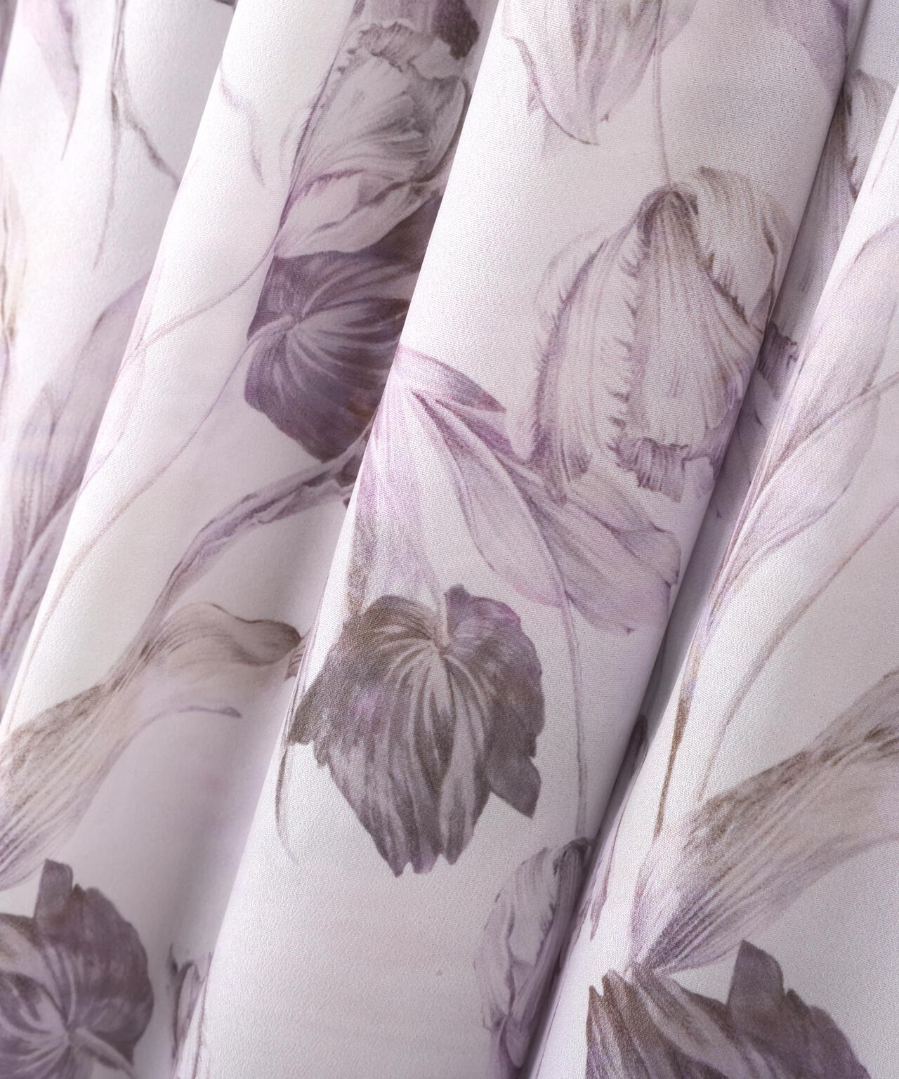 ピンタック花柄ワンピース