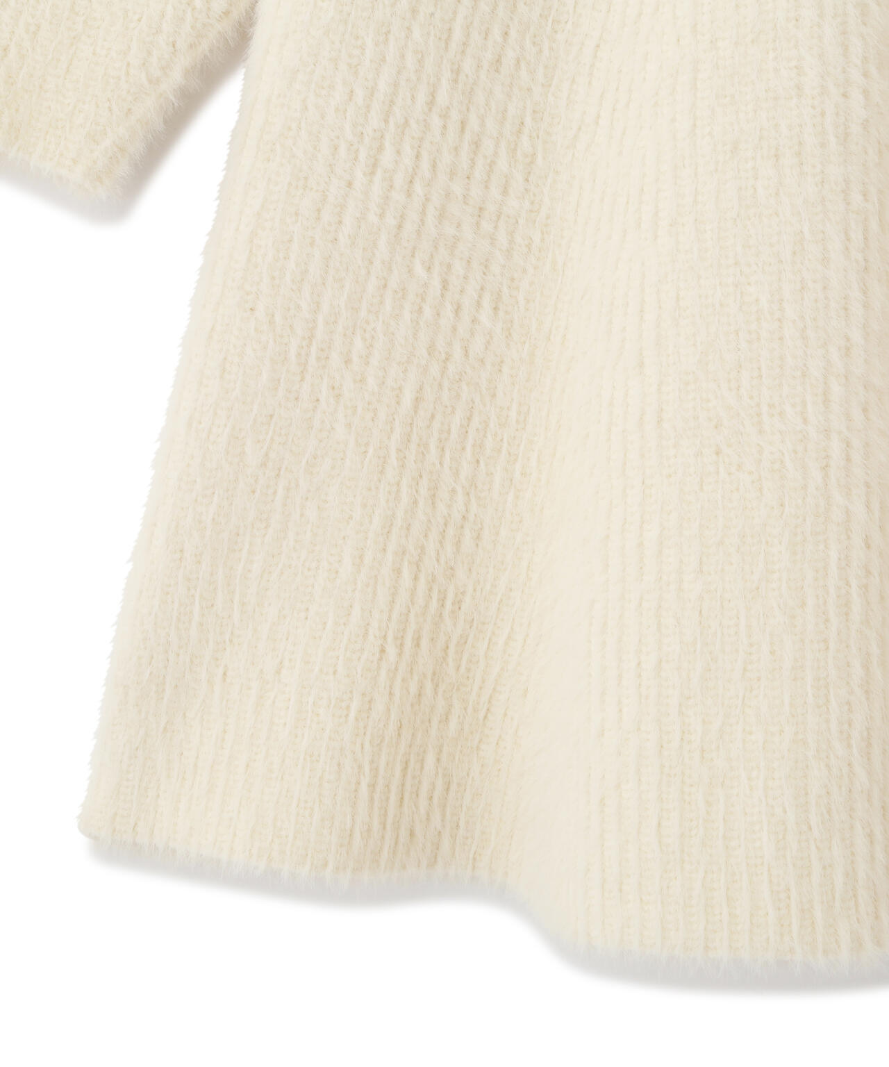 シャギーミニニットワンピース