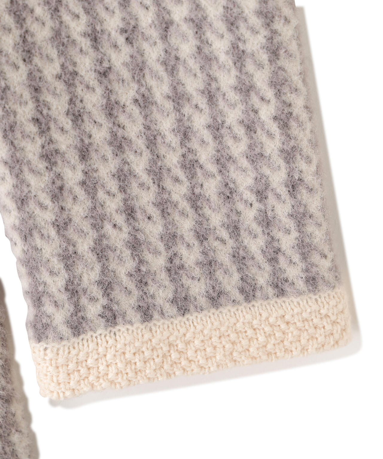 千鳥ジャガードニットセットアップ