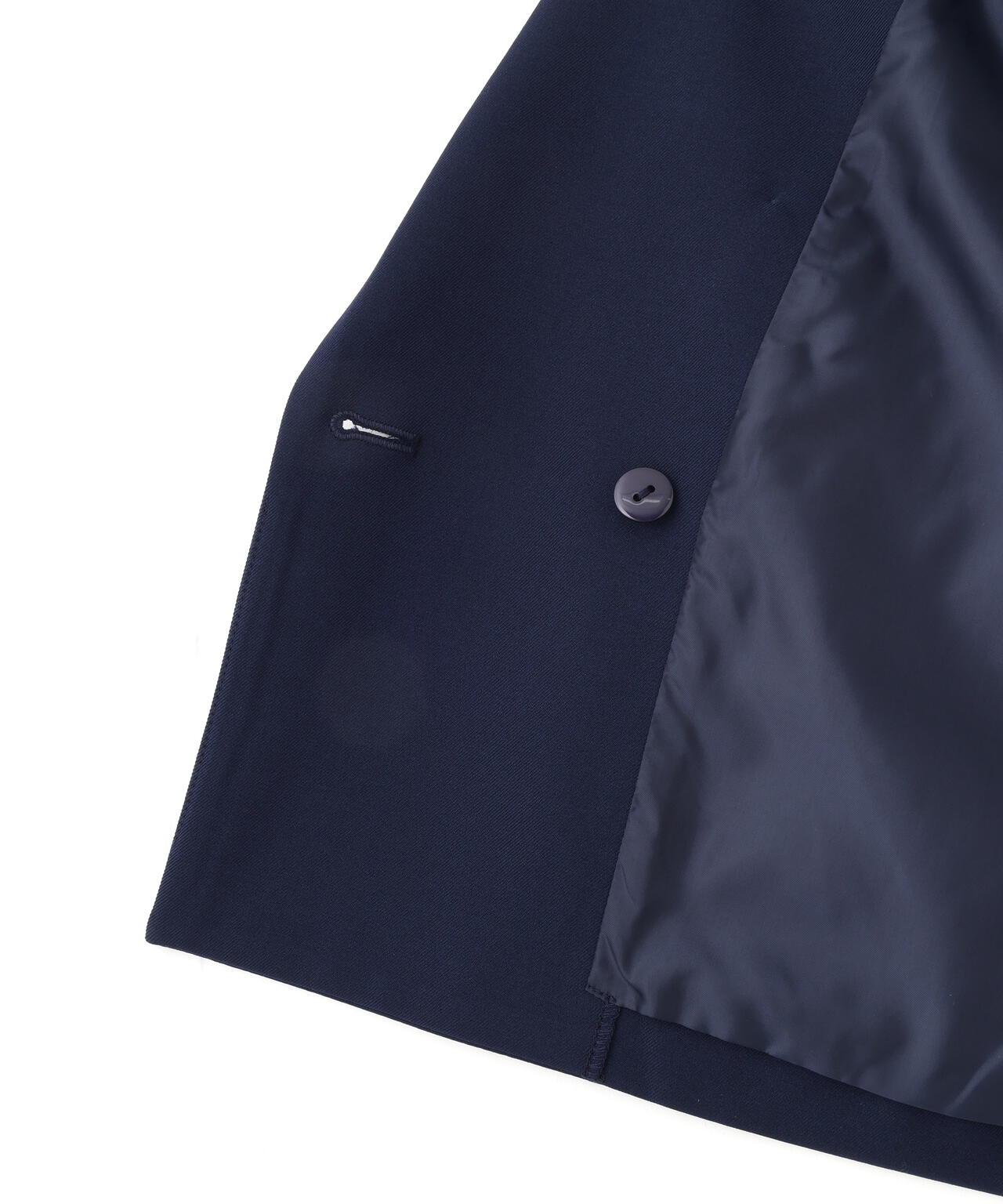 <セットアップ対応>ベーシックツイルダブル釦ジャケット