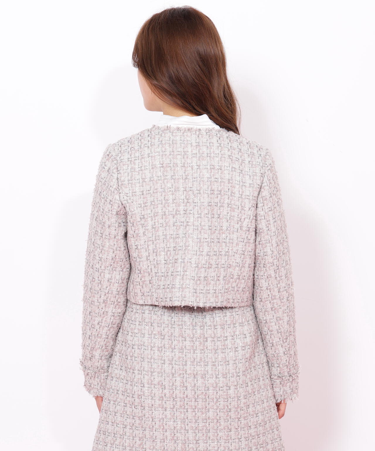 ファンシーツイードジャケット