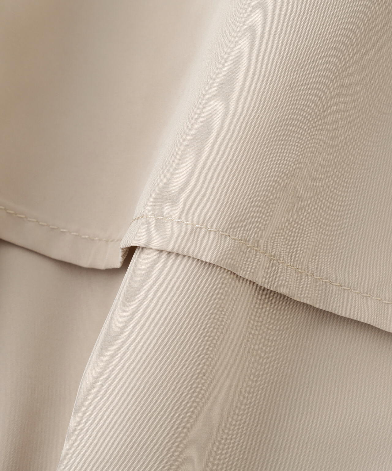 配色リボンペプラムジャケット