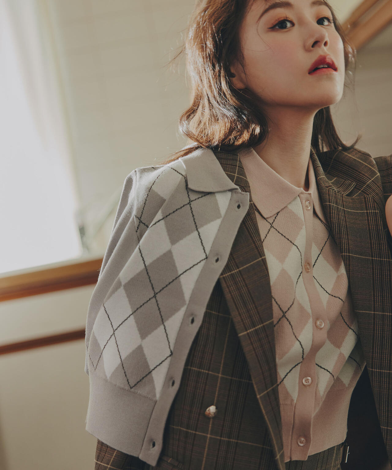 ウーリッシュフラノジャケット