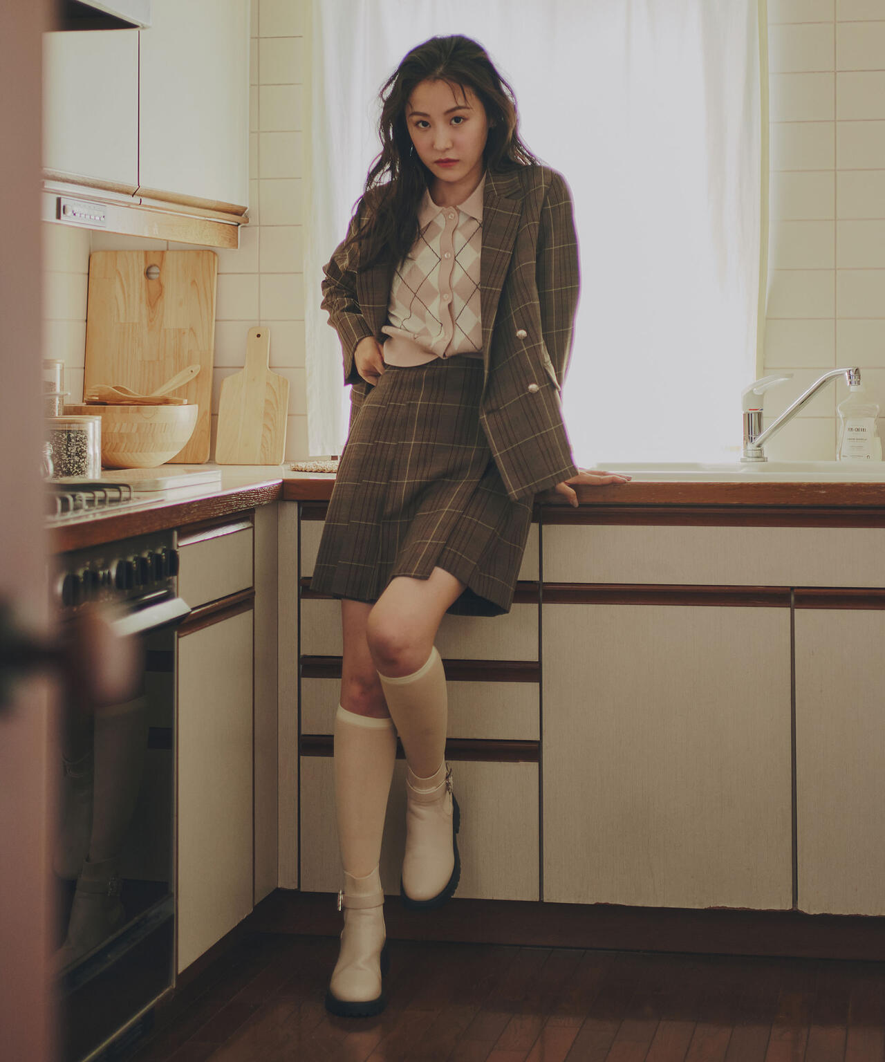 ウーリッシュフラノジャケット