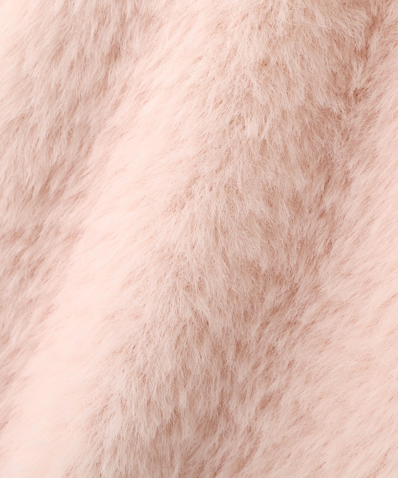 フェイクファーノーカラージャケット