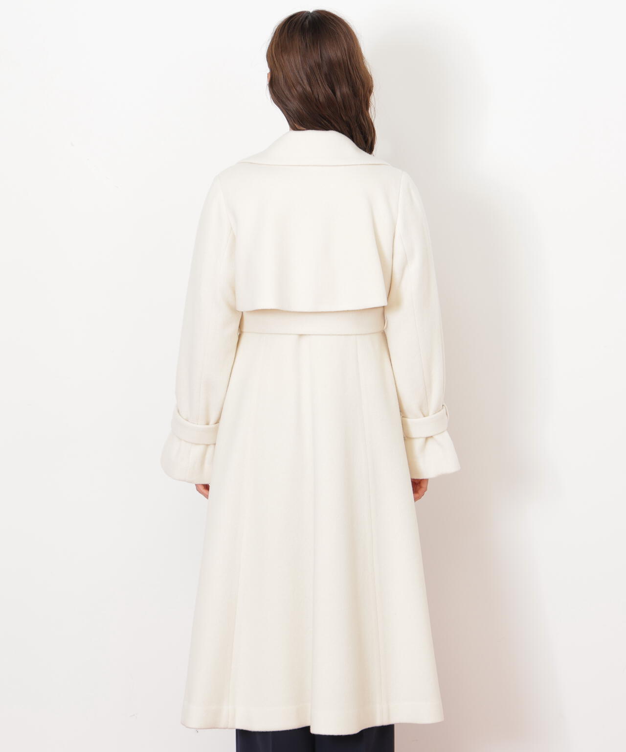 ウールレディトレンチコート