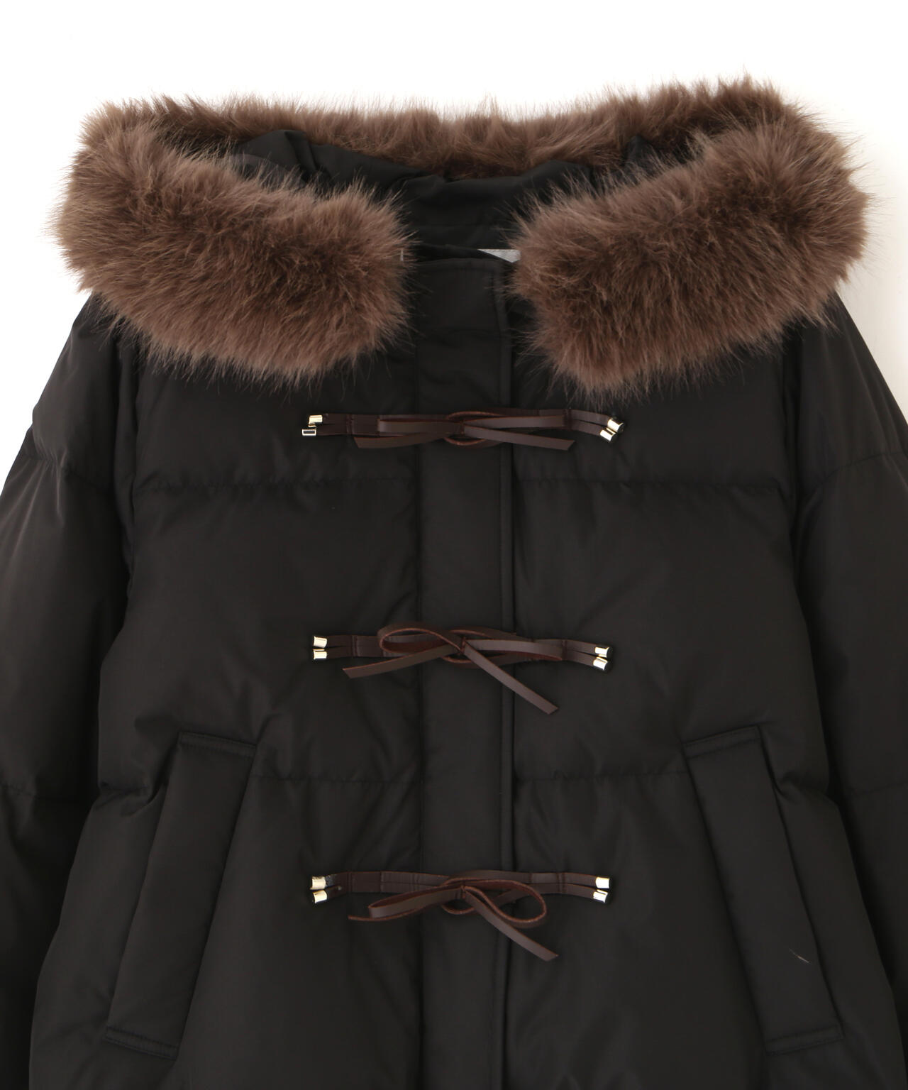 リボンダッフルダウン