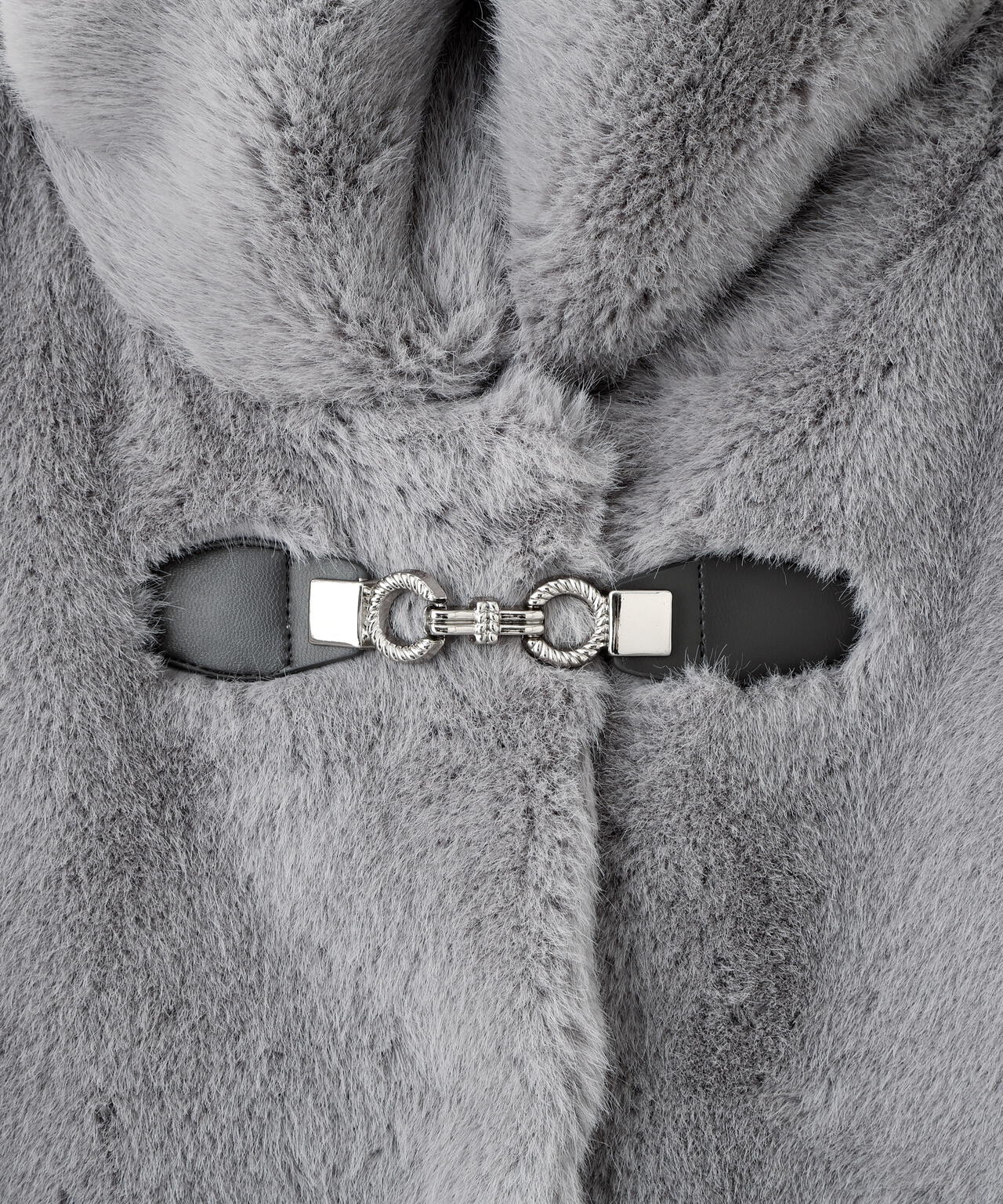 フェイクファーショートジャケット