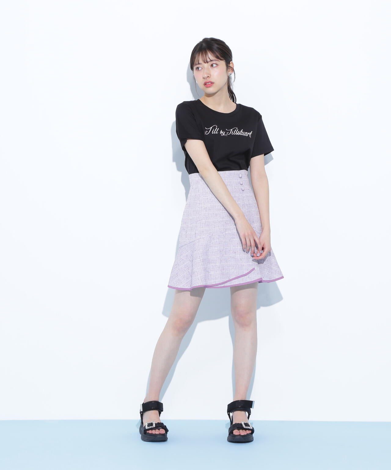 【6/12 10:00~6/15 SPECIAL COUPON 対象商品】レタリングロゴTシャツ