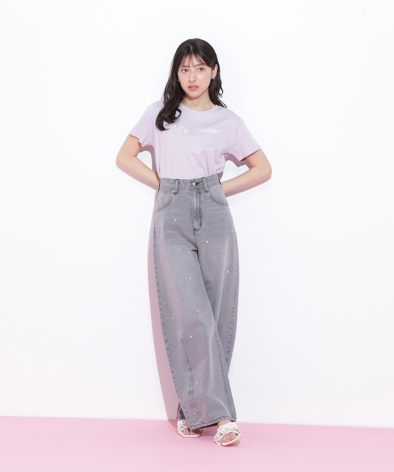 【6/12 10:00~6/15 SPECIAL COUPON 対象商品】レタリングロゴTシャツ