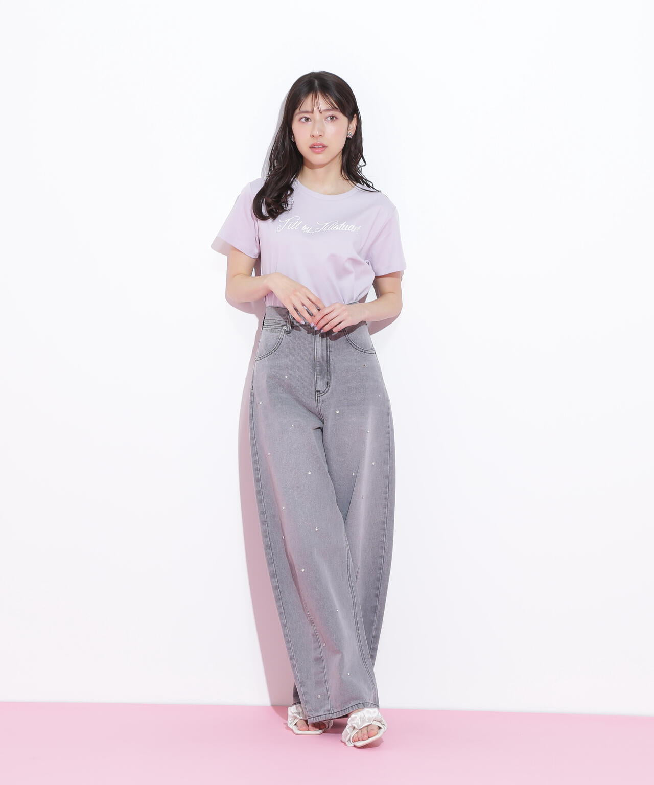 レタリングロゴTシャツ