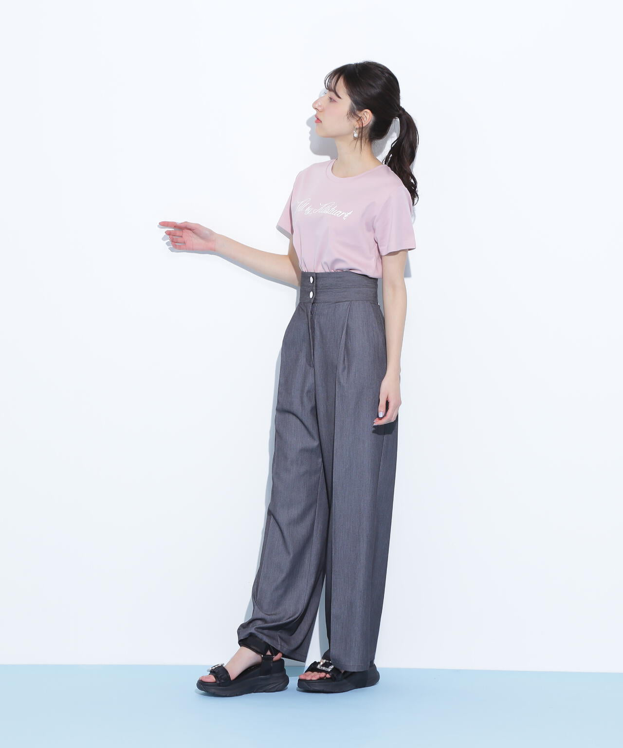 【6/12 10:00~6/15 SPECIAL COUPON 対象商品】レタリングロゴTシャツ