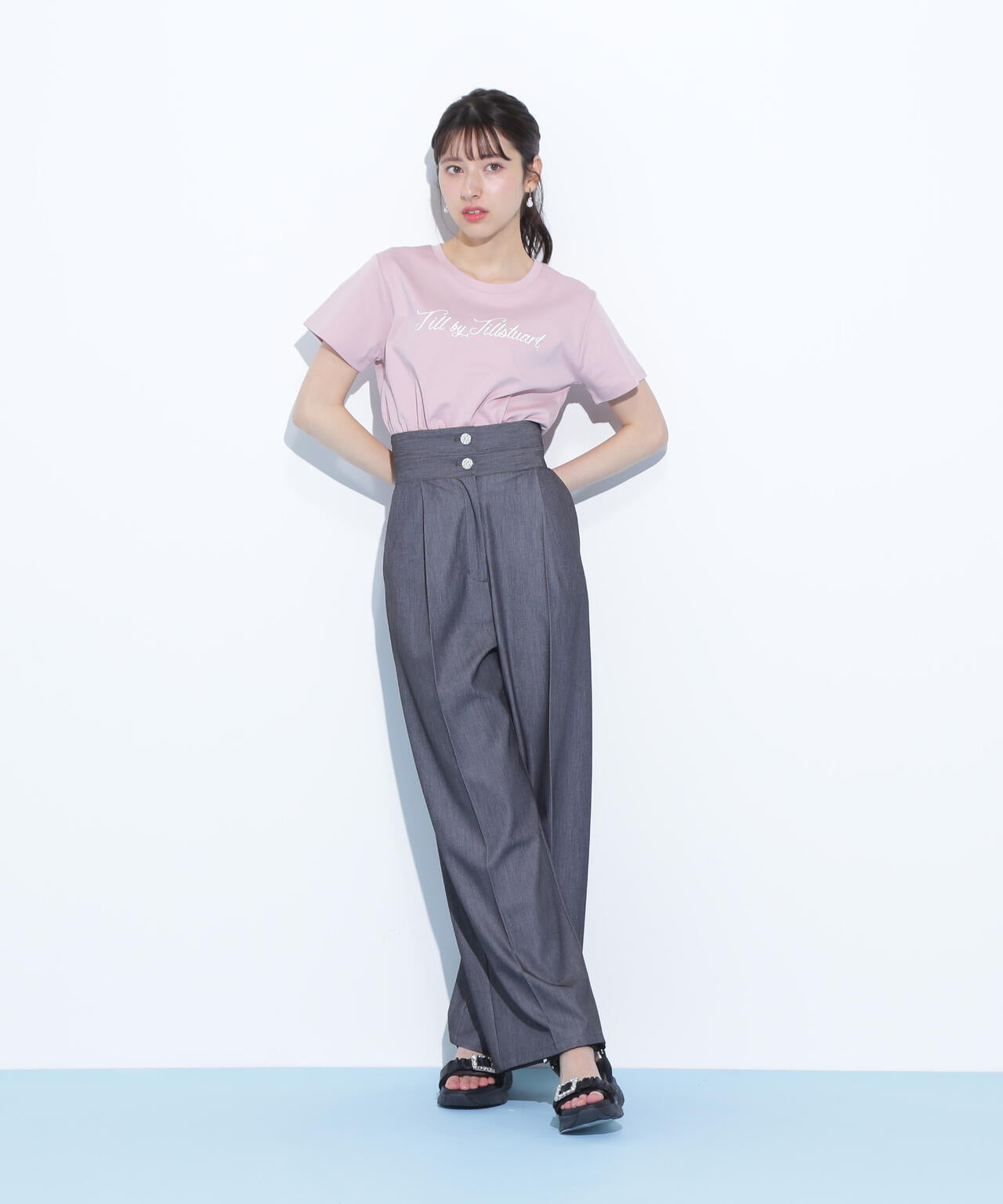 【6/12 10:00~6/15 SPECIAL COUPON 対象商品】レタリングロゴTシャツ