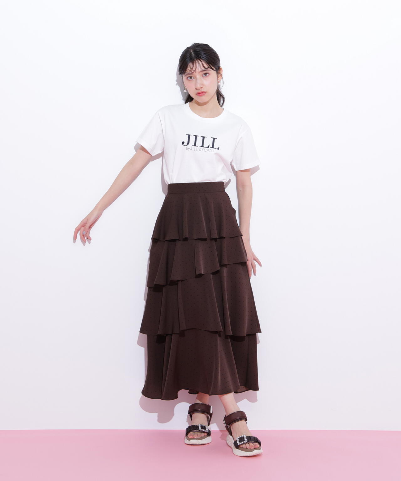 オーガニックコットン刺繍&ホットフィットロゴTシャツ