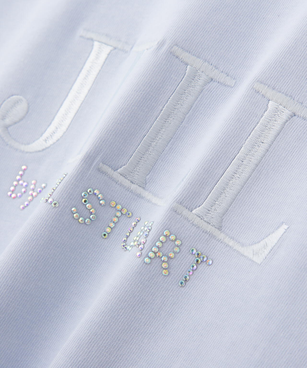 オーガニックコットン刺繍&ホットフィットロゴTシャツ