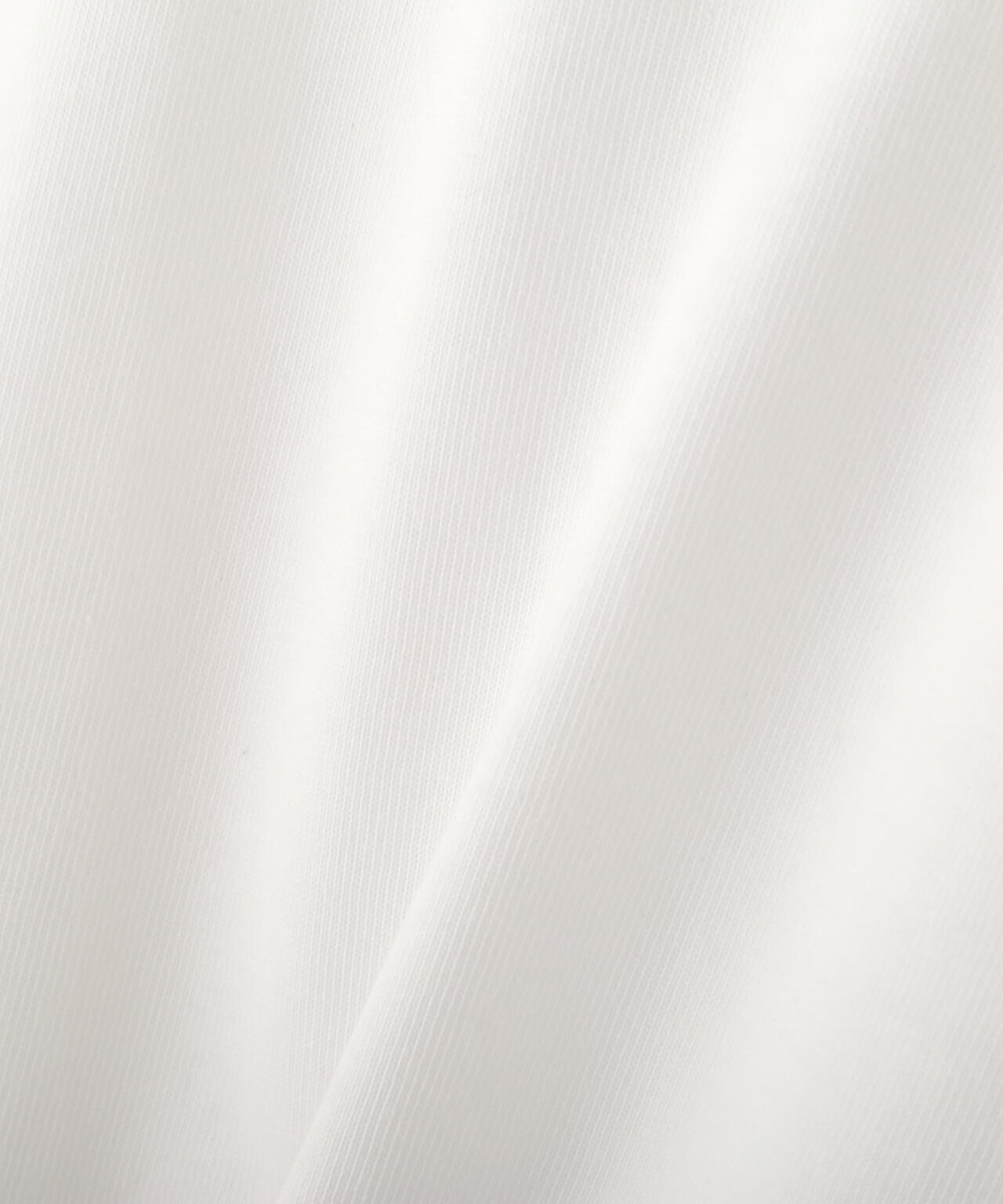 オーガニックコットンリボンフレームロゴTシャツ