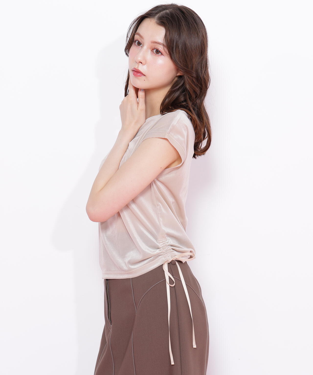 ベロアコンパクトTシャツ