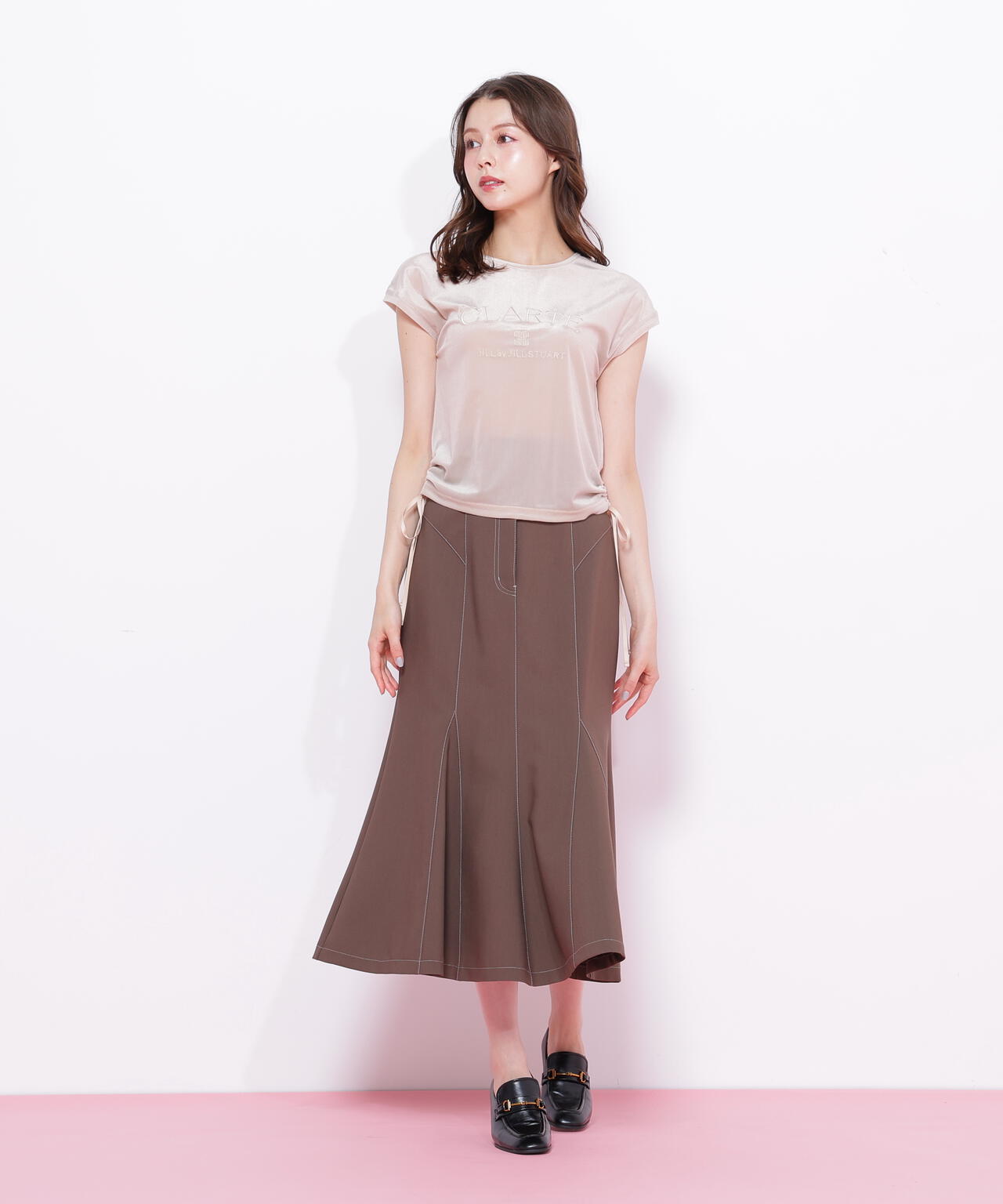 ベロアコンパクトTシャツ