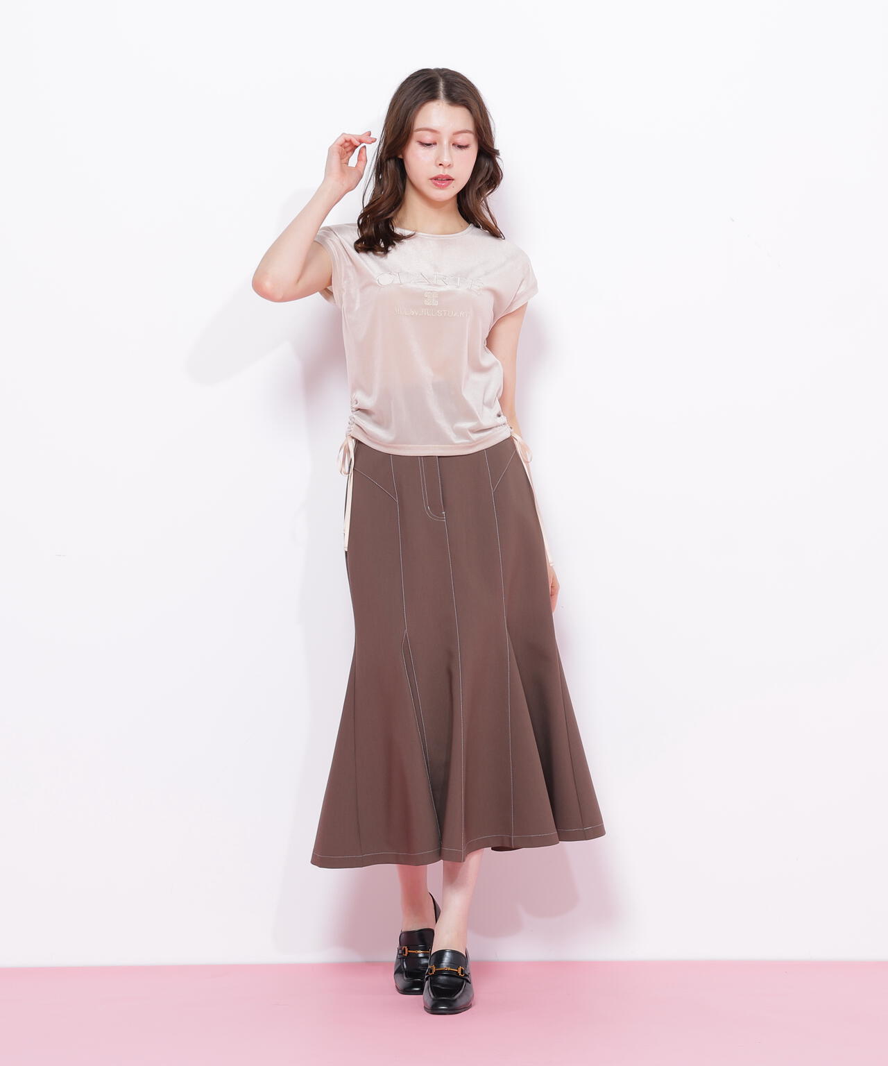 ベロアコンパクトTシャツ