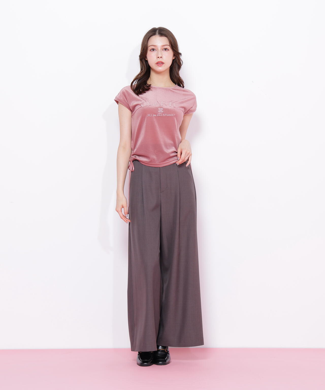 ベロアコンパクトTシャツ