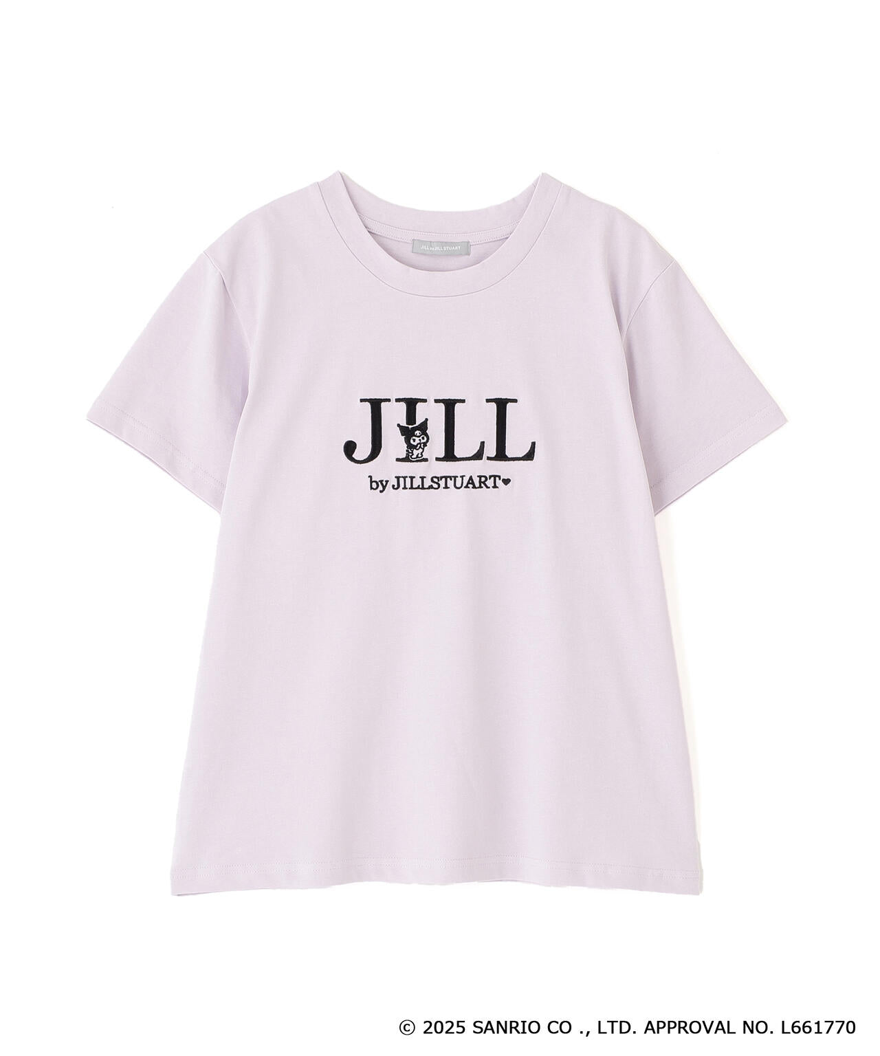 【6/12 10:00~6/15 SPECIAL COUPON 対象商品】<マイメロディ&クロミコラボ>オーガニックコットン刺繍ロゴTシャツ
