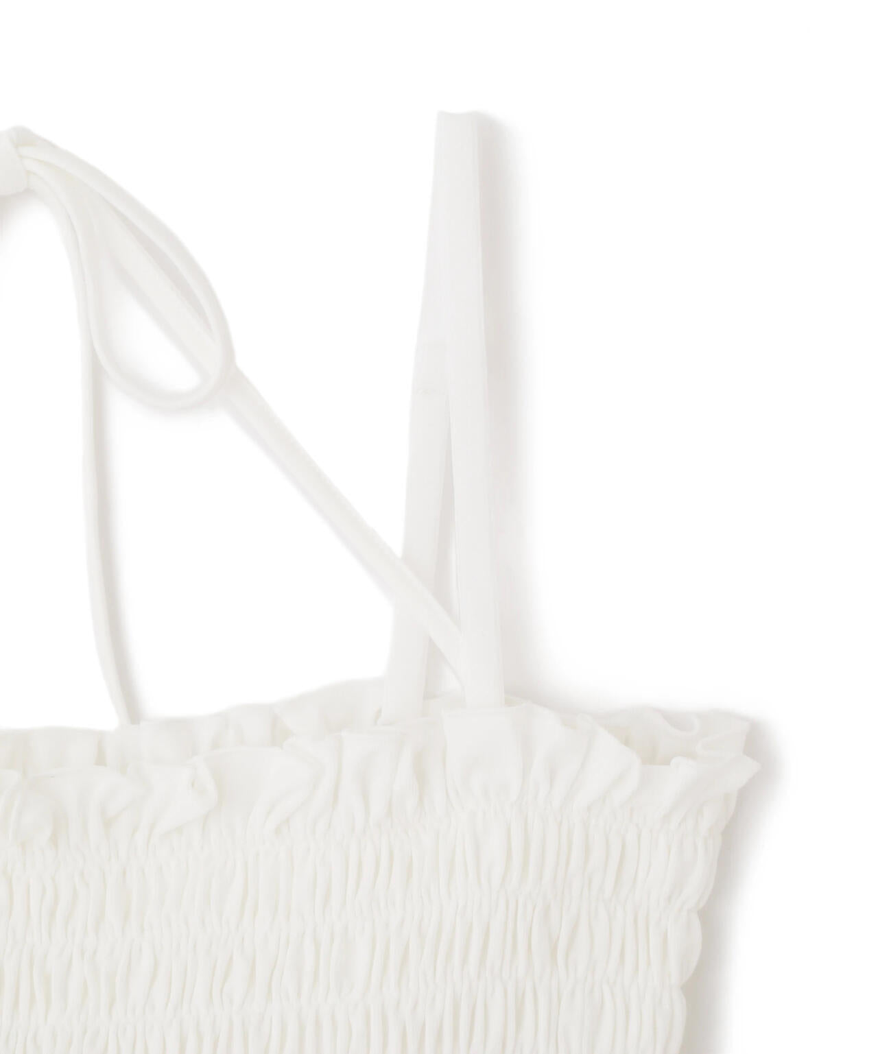 シャーリングキャミソール