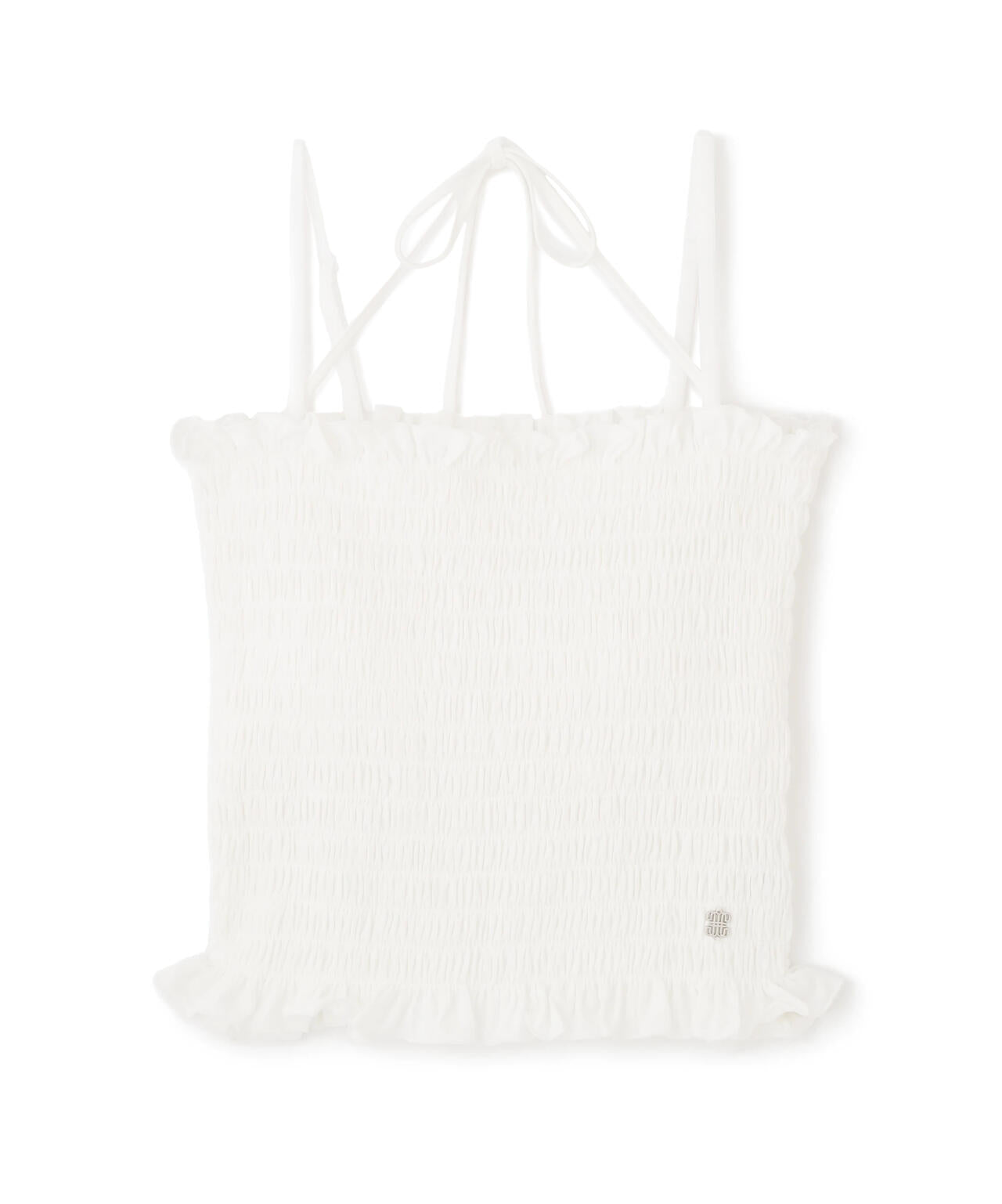 シャーリングキャミソール