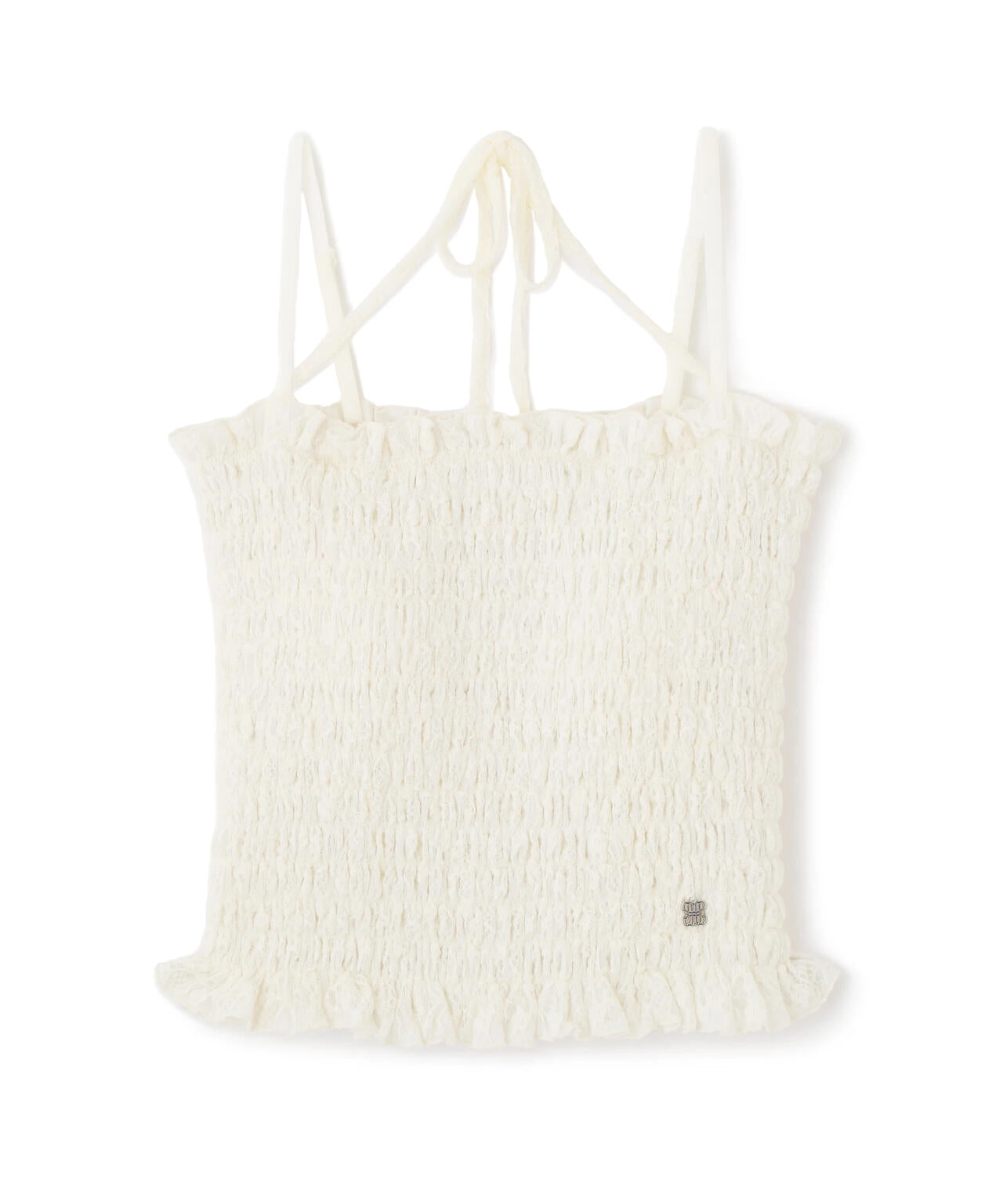 シャーリングキャミソール