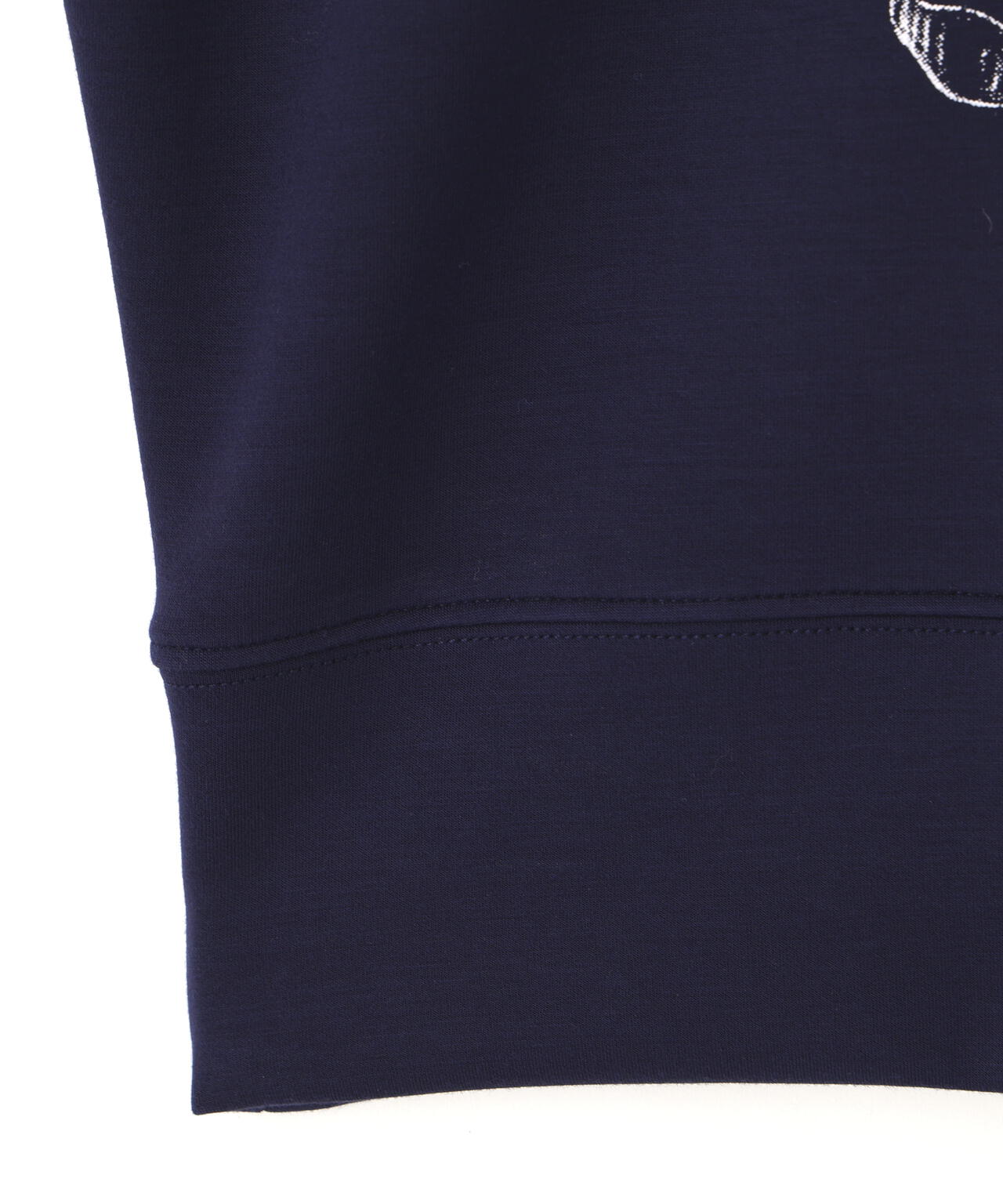 リボンブーケロゴ刺繍スウェット