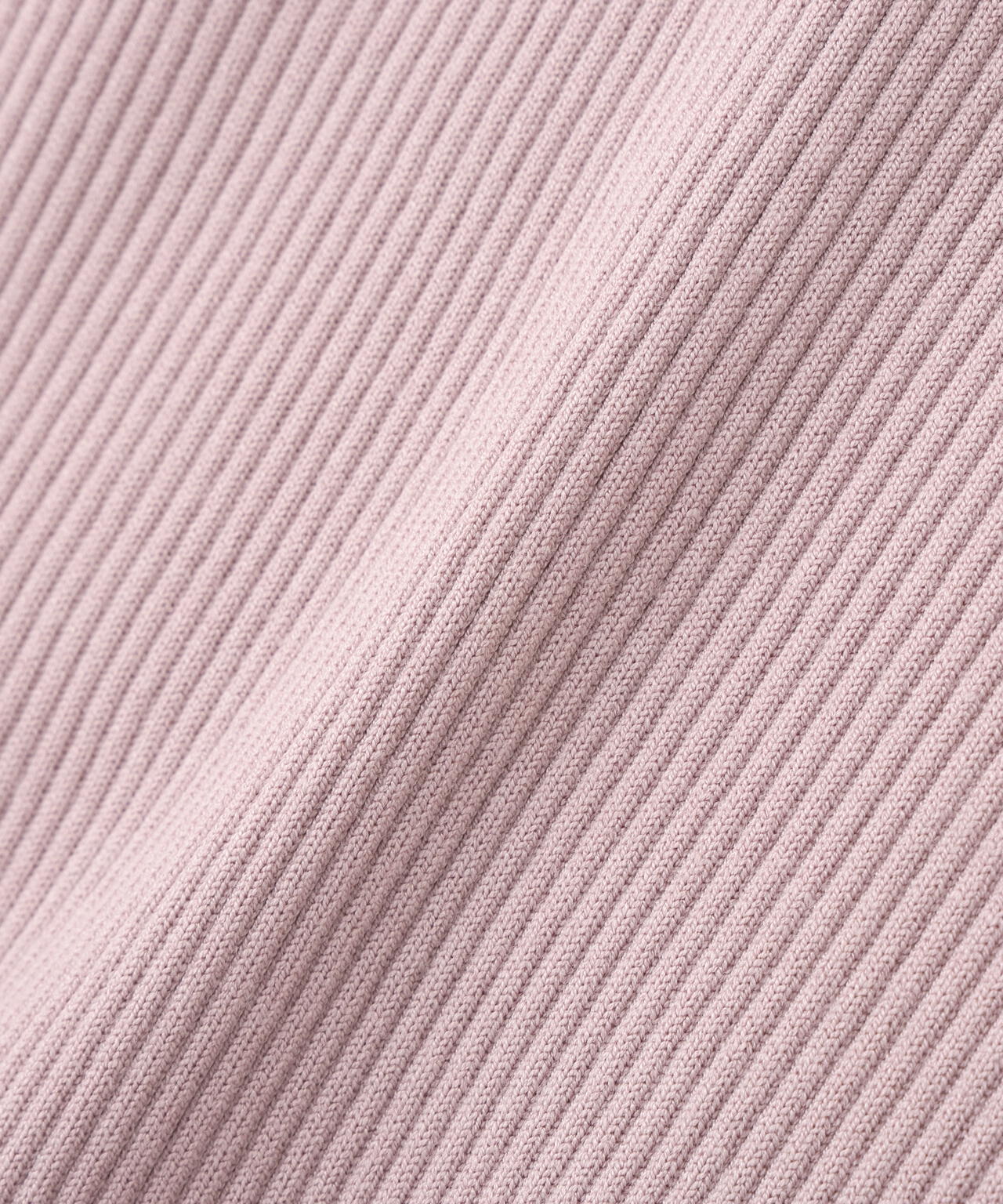 フリル袖ポロニット