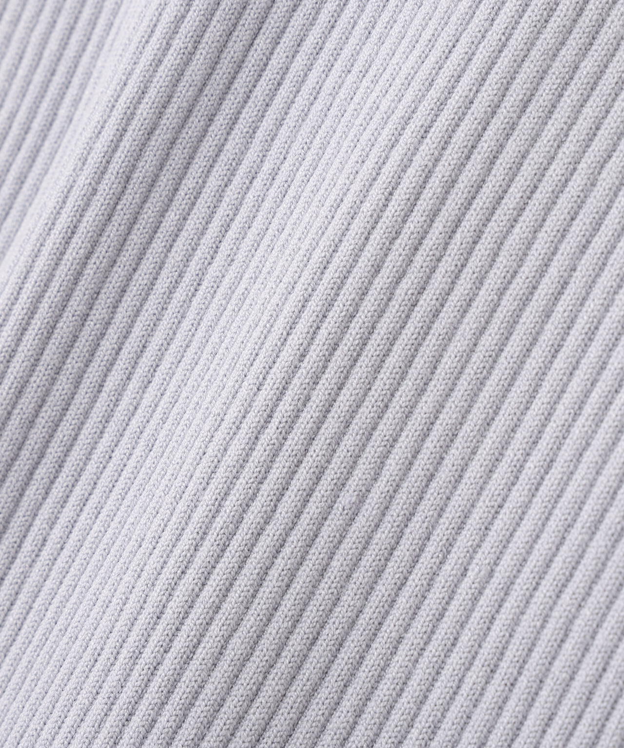 フリル袖ポロニット