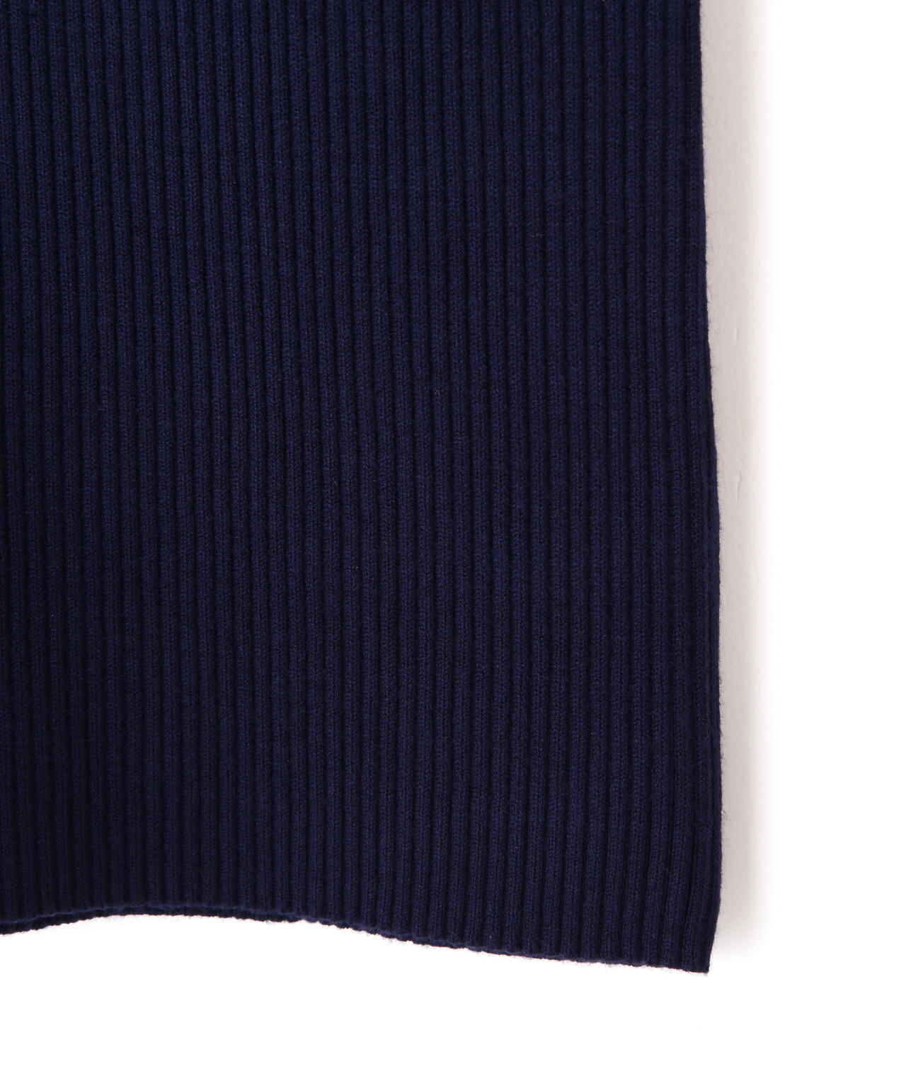 フリル袖ポロニット